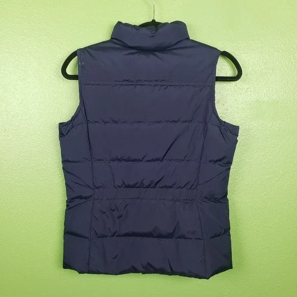 Land's End Women's Down Feather Base Puffer Zip Up Vest Size XS/2-4 - Picture 7 of 11